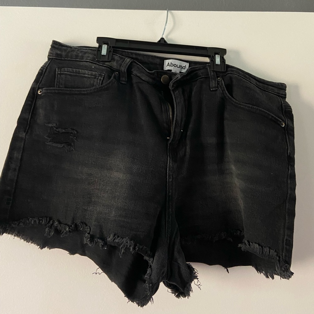 Black shorts